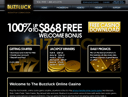 BUZZLUCK CASINO: New Realtime Gaming (RTG) Casino Bonus Codes for September 27, 2022
