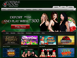 FORTUNE ROOM CASINO: New Video Poker Online Casino Deposit Codes for January 19, 2022