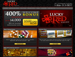 LUCKY RED CASINO: New Video Poker Online Casino Deposit Codes for January 19, 2022